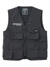 Gramicci Pertex Trailside Zip-up Gilet In Black