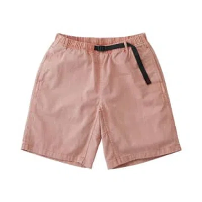 Gramicci G-shorts- Coral Pigment Dyed In Pink