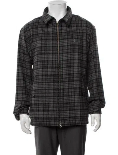 Pre-owned Gramicci Plaid Print Jacket In Multicolor