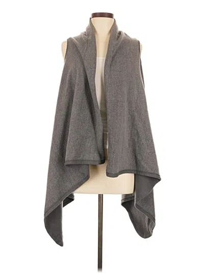 Pre-owned Gramicci Poncho In Gray