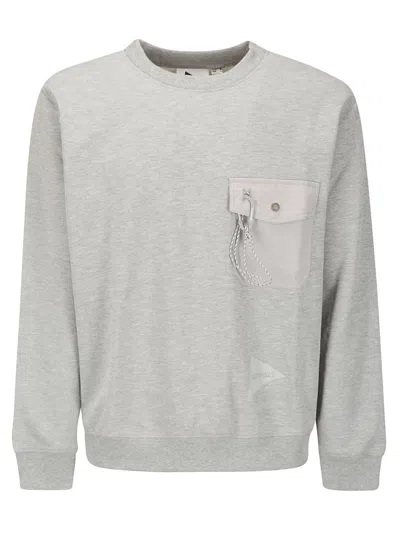 Gramicci Print Sweatshirt In Grey