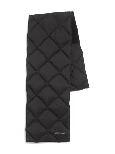 Gramicci Quilted Down Scarf In Black