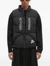 Gramicci Quilted Gilet In Black
