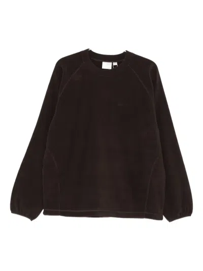 Gramicci Raglan-sleeves Sweatshirt In Brown