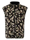 Gramicci Reversible Gilet In Brown