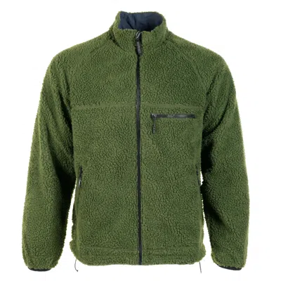 Gramicci Reversible Sherpa Jacket In Green