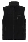 Gramicci Fleece Zip-fastening Vest In Black