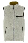 Gramicci Reversible Sherpa Gilet Multicolor In Gray