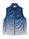 Gramicci Ripstop-texture Gilet In Blue
