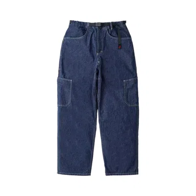 Pre-owned Gramicci Rock Slide Denim Pant 'rinsed Indigo' | Blue | Men's Size S