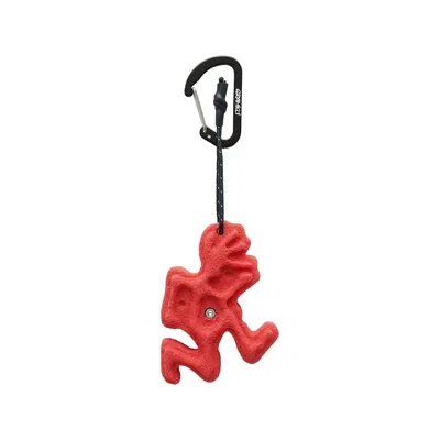 Gramicci Running  Man Climbing Keychain Red