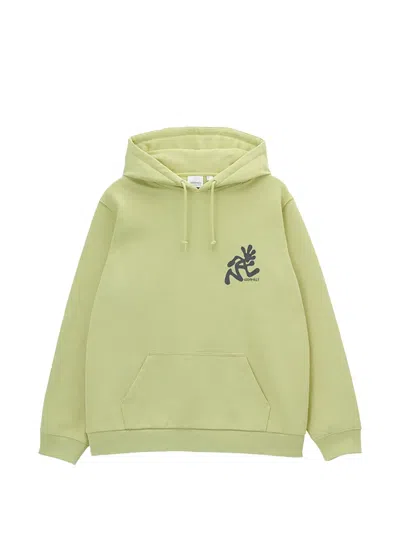 Gramicci Running Man Hoodie In Yellow