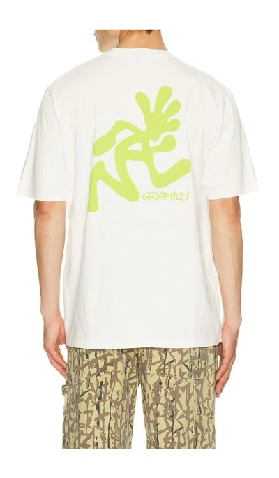 Gramicci Running Man Tee In White