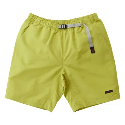 Pre-owned Gramicci Shell Packable Shorts 'foggy/lime' In Multi-color