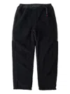 Gramicci Sherpa-effect Belted Trousers In Black