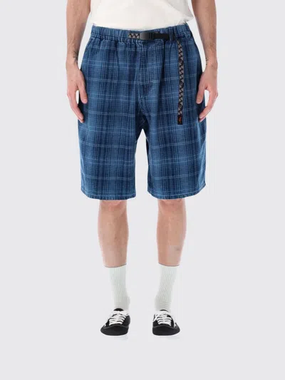 Gramicci Shorts Men Color Blue In Brown