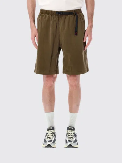 Gramicci Shorts Men Color Green In Brown