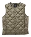 Gramicci Sleevless Down Vest In Green