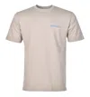 Gramicci Snail  Tee Khaki In Green