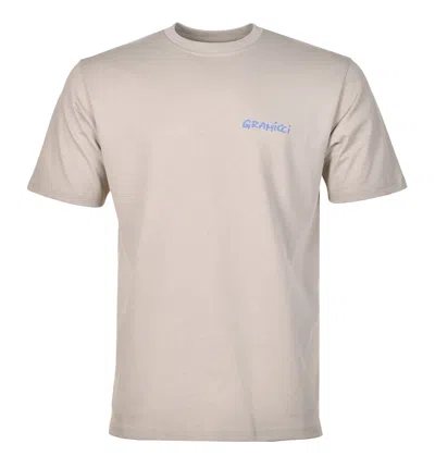 Gramicci Snail  Tee Khaki In Green