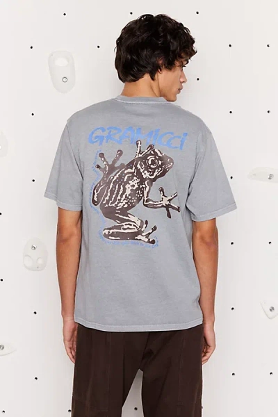 Gramicci Sticky Frog Tee In Slate At Urban Outfitters