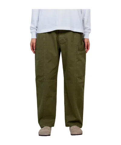Gramicci Straight-leg Casual Pants In Green