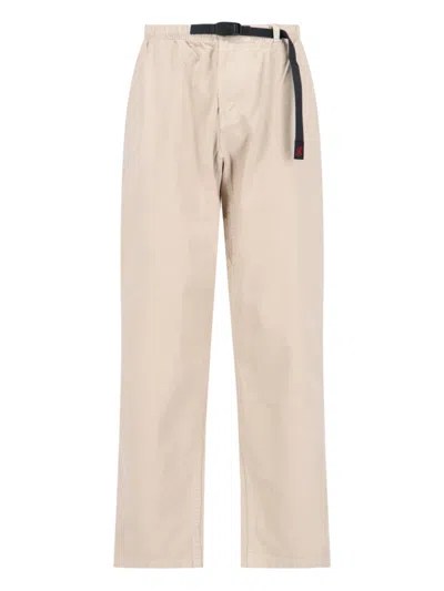 Gramicci Straight Pants In Beige