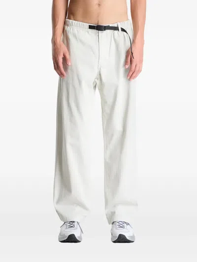 Gramicci Straight-fit Belted Trousers In White