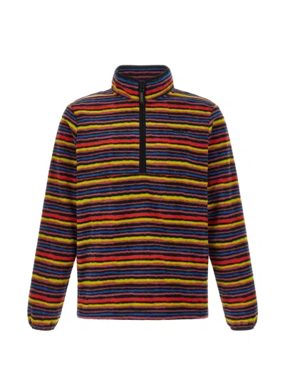 GRAMICCI STRIPED FLEECE SWEATER