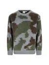 Gramicci Camouflage Sweater In Gray