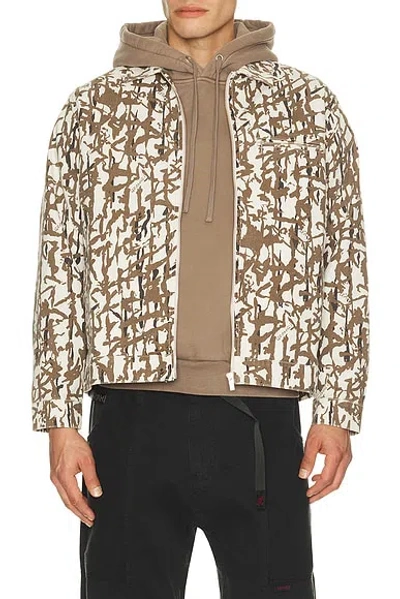 Gramicci Taos Canvas Jacket In Brown