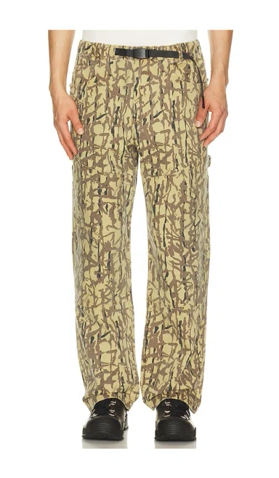 Gramicci Taos Canvas Pant In Khaki Reed