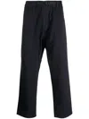 Gramicci Tapered-leg Cotton Trousers In Blue