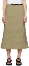Gramicci Taupe Softshell Skirt In Taupe