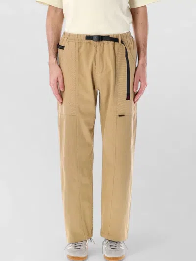 Gramicci Technical Cargo Pants Relaxed Straight Leg In Brown