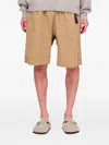Gramicci Textured Knit Pullover In Brown