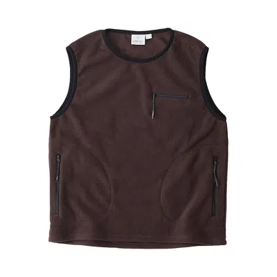 Pre-owned Gramicci Thermal Fleece Pullover 'tobacco' | Brown | Women's Size M