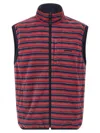Gramicci Thermal Fleece Reversible Gilet Multicolor In Burgundy