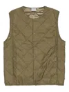 Gramicci Thermal Insulation Quilted Vest Clothing In Green