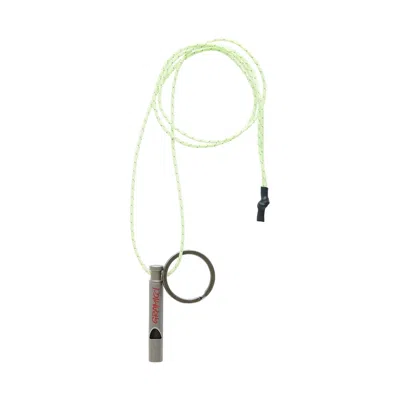 Gramicci Titanium Survival Whistle In Green