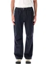 Gramicci Brushed Winter Twill Pants In Cotton In Blue