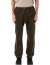Gramicci Trousers Green In Gray