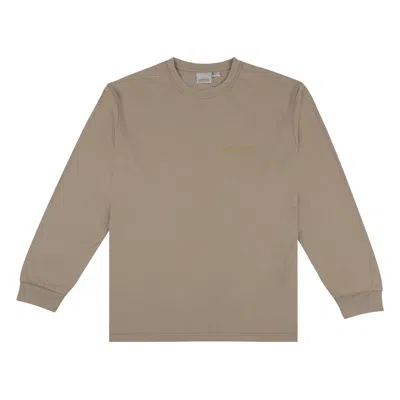 Pre-owned Gramicci Trouttail Long-sleeve Tee 'beige' | Tan | Men's Size L In Brown