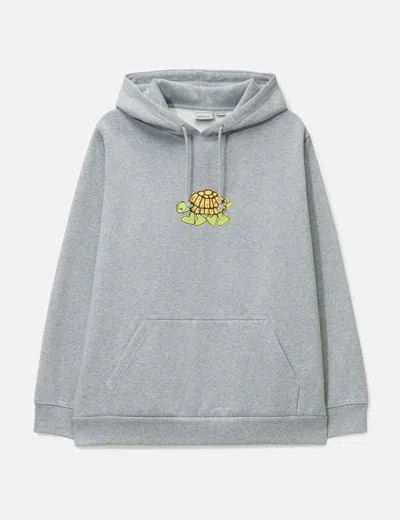 Gramicci Turtle Hooded Sweatshirt In Gray