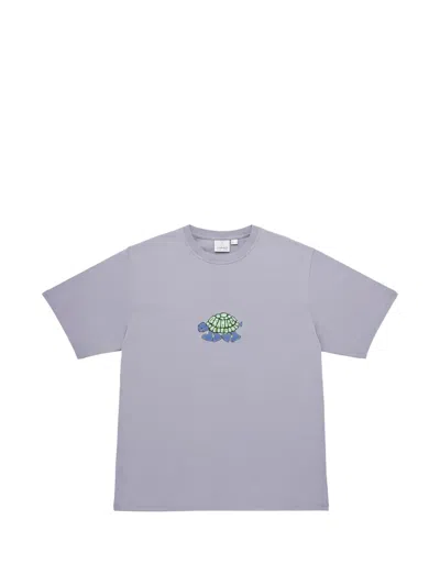 Gramicci Turtle-print T-shirt In Purple