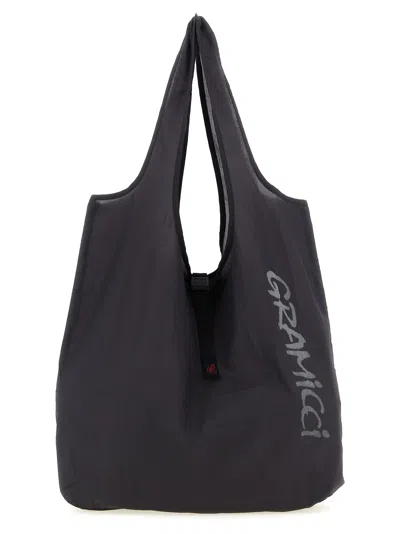Gramicci Lightweight Shoulder Shopping Bag Carry Handle In Black