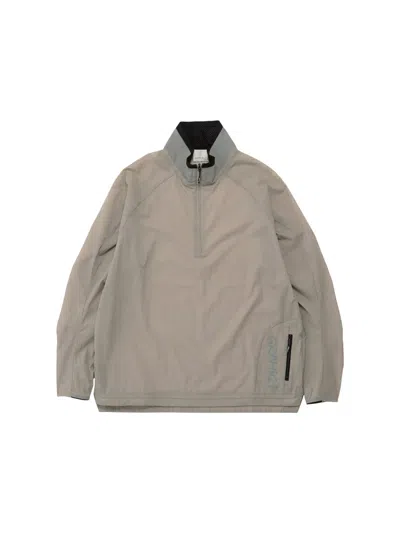 Gramicci Ultra-light Packable Jacket Foldable Rain Jacket - Concrete In Gray