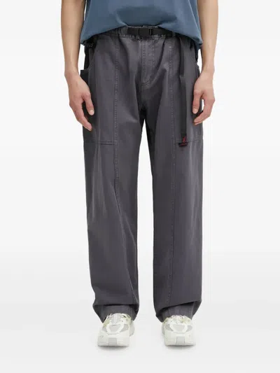 Gramicci Utility-pocket Trousers In Gray