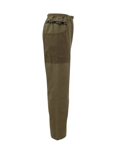Gramicci Utility Trousers With Multi-pocket System In Bark Pigment