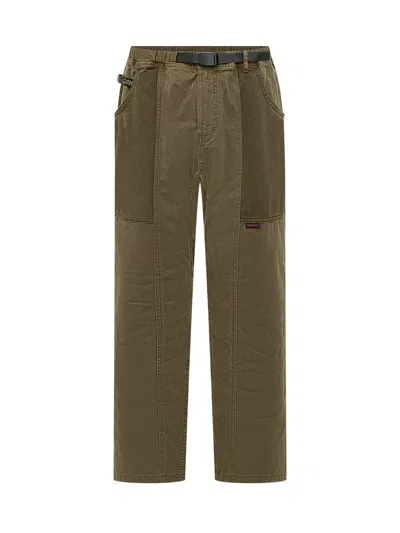 Gramicci Utility Trousers With Multi-pocket System In Bark Pigment